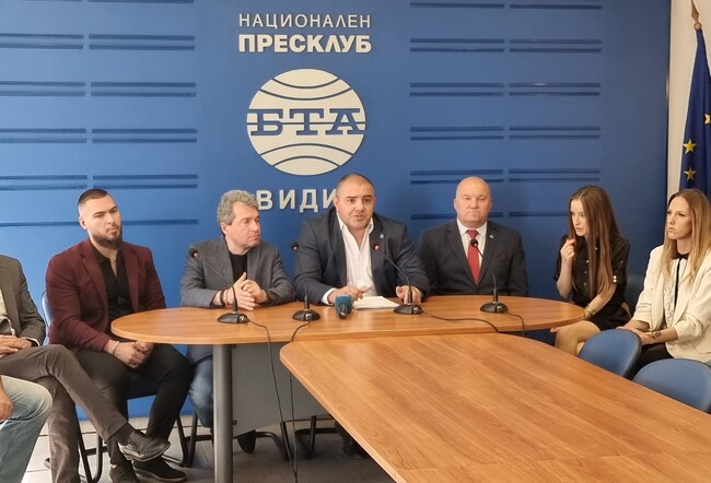 Представяне на Милен Милчев, кандидат за кмет на Община Видин, и листата с кандидати за общински съветници на ПП "Има такъв народ"