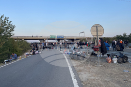 Стара Загора - протест - енергетици и миньори