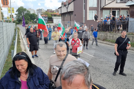 Перник - протест на миньори и енергетици