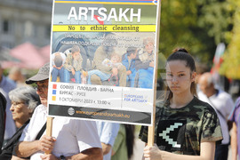 Русе - Арменци - митинг