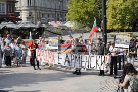 Русе - Арменци - митинг