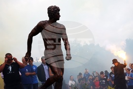 Георги Аспарухов - Гунди - паметник - откриване