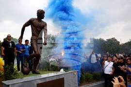 Георги Аспарухов - Гунди - паметник - откриване