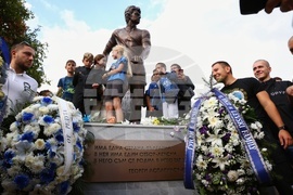 Георги Аспарухов - Гунди - паметник - откриване