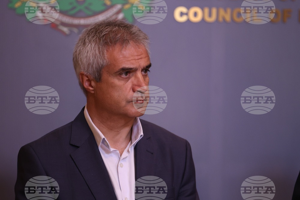 Министерски съвет - брифинг - Николай Денков