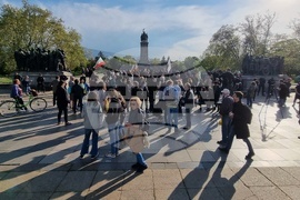 Паметник на съветската армия - протест