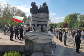 Паметник на съветската армия - протест 