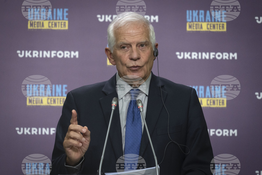 Външните министри от ЕС се събират на безпрецедентна среща в Киев, съобщи Жозеп Борел