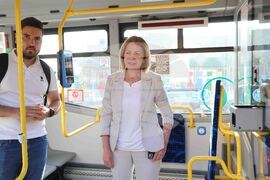 Нова транспортна услуга - Йорданка Фандъкова - представяне