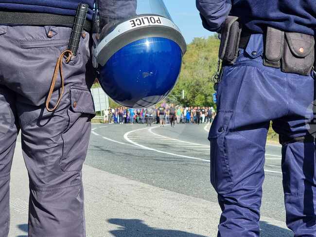 Дупница - автомагистрала "Струма" - енергетици и миньори - протест