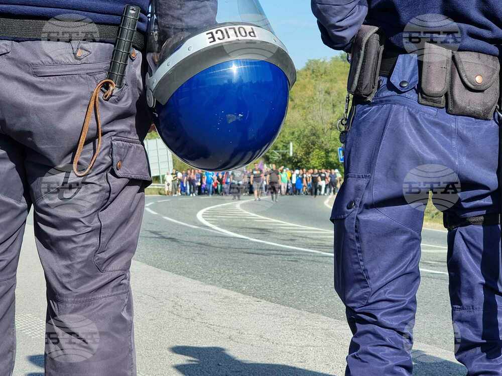 Дупница - автомагистрала "Струма" - енергетици и миньори - протест