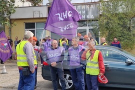 Сливен - ТЕЦ-Сливен - протест