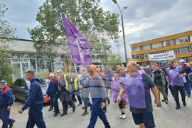 Сливен - ТЕЦ-Сливен - протест