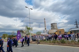 Сливен - ТЕЦ-Сливен - протест