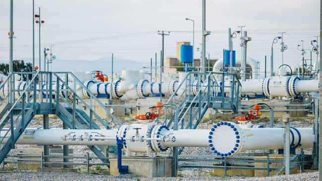 Интерконекторът Гърция-България вече осигурява повече от половината от потреблението на природен газ у нас