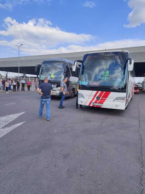 МТ провери 22 автобуса на ГКПП „Капитан Андреево“