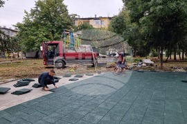 Разград - детска площадка - съоръжения