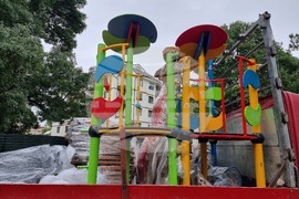 Разград - детска площадка - съоръжения