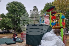 Разград - детска площадка - съоръжения