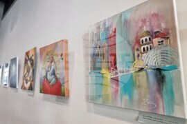 Благоевград - Американски университет в България - изложба