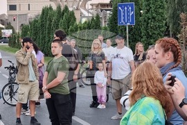 Северна Македония - протест - онкологична клиника