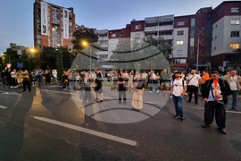 Северна Македония - протест - онкологична клиника