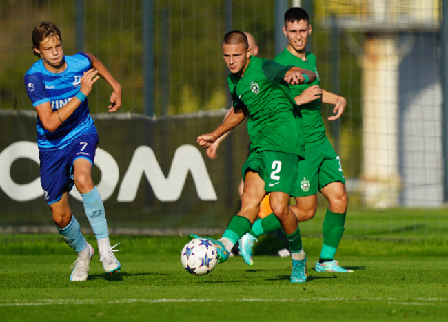 Лудогорец загуби от Динамо Минск в реванша и отпадна във втория кръг на младежката Шампионска лига