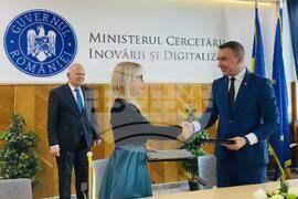 Румъния - Милена Стойчева - Богдан Иван - меморандум - подписване