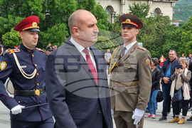 Велико Търново - НВУ "Васил Левски" - Румен Радев - Гергьовден