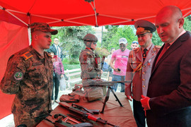 Велико Търново - НВУ "Васил Левски" - Румен Радев - Гергьовден