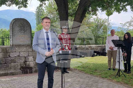 РСМ - Българско военно гробище - загинали - почит