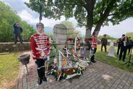 РСМ - Българско военно гробище - загинали - почит