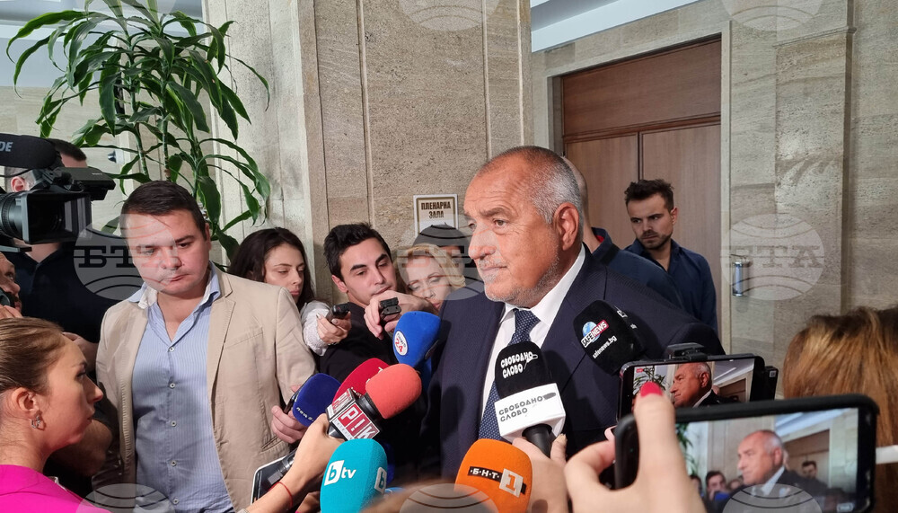 Парламент - Бойко Борисов - брифинг