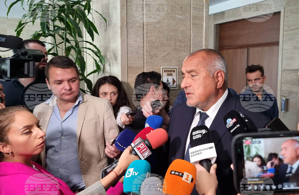 Парламент - Бойко Борисов - брифинг