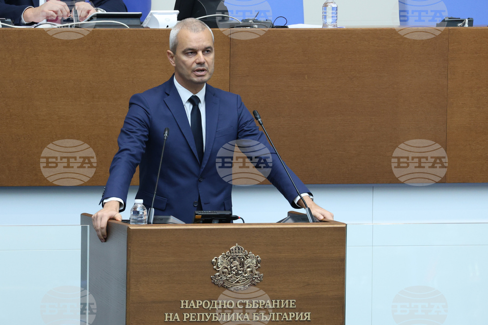 Парламент - извънредно заседание - Костадин Костадинов