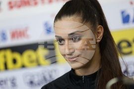 Национален отбор по художествена гимнастика - пресконференция - Женина Трашлиева