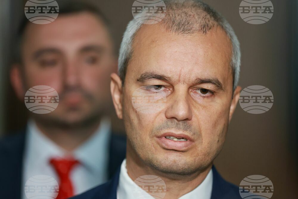 Парламент - Костадин Костадинов - пресконференция
