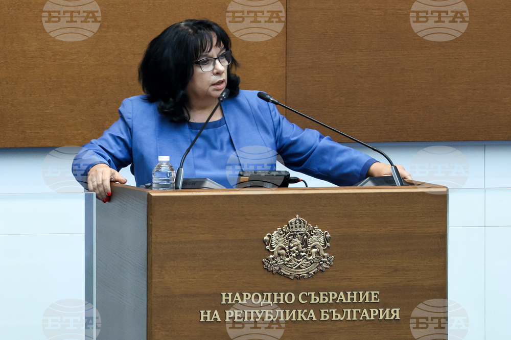 Парламент - извънредно заседание - Теменужка Петкова