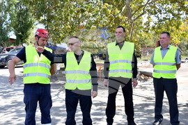 Монтана -  спасители - учение за Модули за гражданска защита