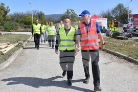 Монтана -  спасители - учение за Модули за гражданска защита