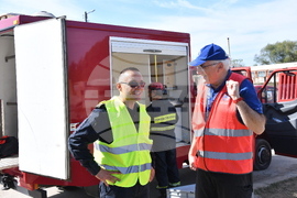 Монтана -  спасители - учение за Модули за гражданска защита