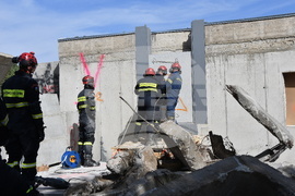 Монтана -  спасители - учение за Модули за гражданска защита