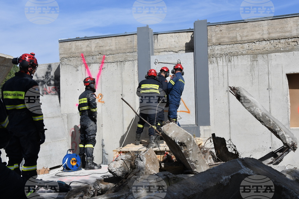 Монтана -  спасители - учение за Модули за гражданска защита