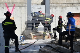 Монтана -  спасители - учение за Модули за гражданска защита