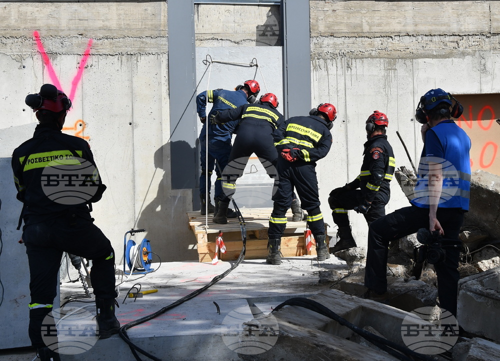 Монтана -  спасители - учение за Модули за гражданска защита