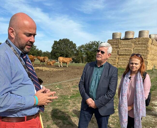 Министър Вътев: МЗХ и Институтът по животновъдство на Франция ще подпишат меморандум за сътрудничество