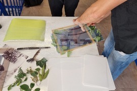 Варна - пътуваща работилница за цианотипия