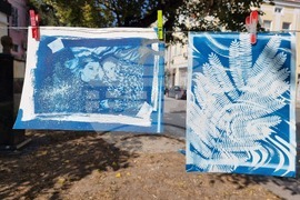 Варна - пътуваща работилница за цианотипия