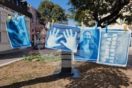 Варна - пътуваща работилница за цианотипия