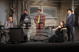 Бургас - театър - "Психо криминале" - предпремиерна репетиция